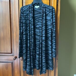 Black Calvin Klein Duster